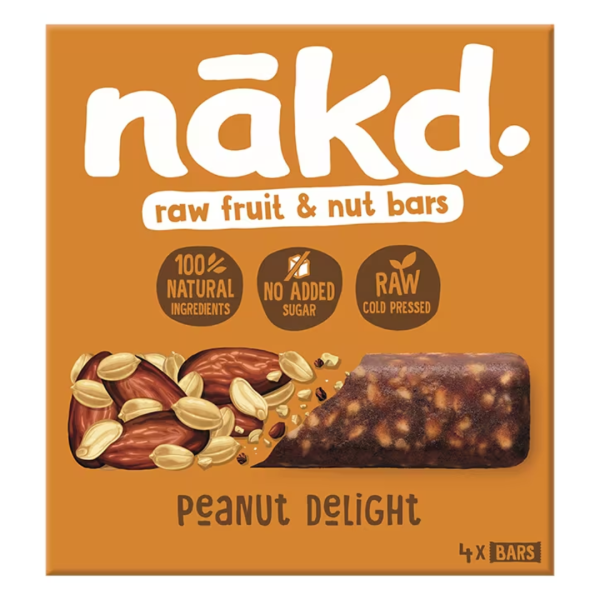 NAKD PEANUT DELIGHT BAR 18 X 35G