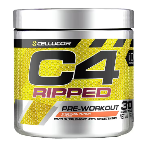 Sports gear for Cellucor C4 Ripped Pre-Workout Tropical Punch 165g Online